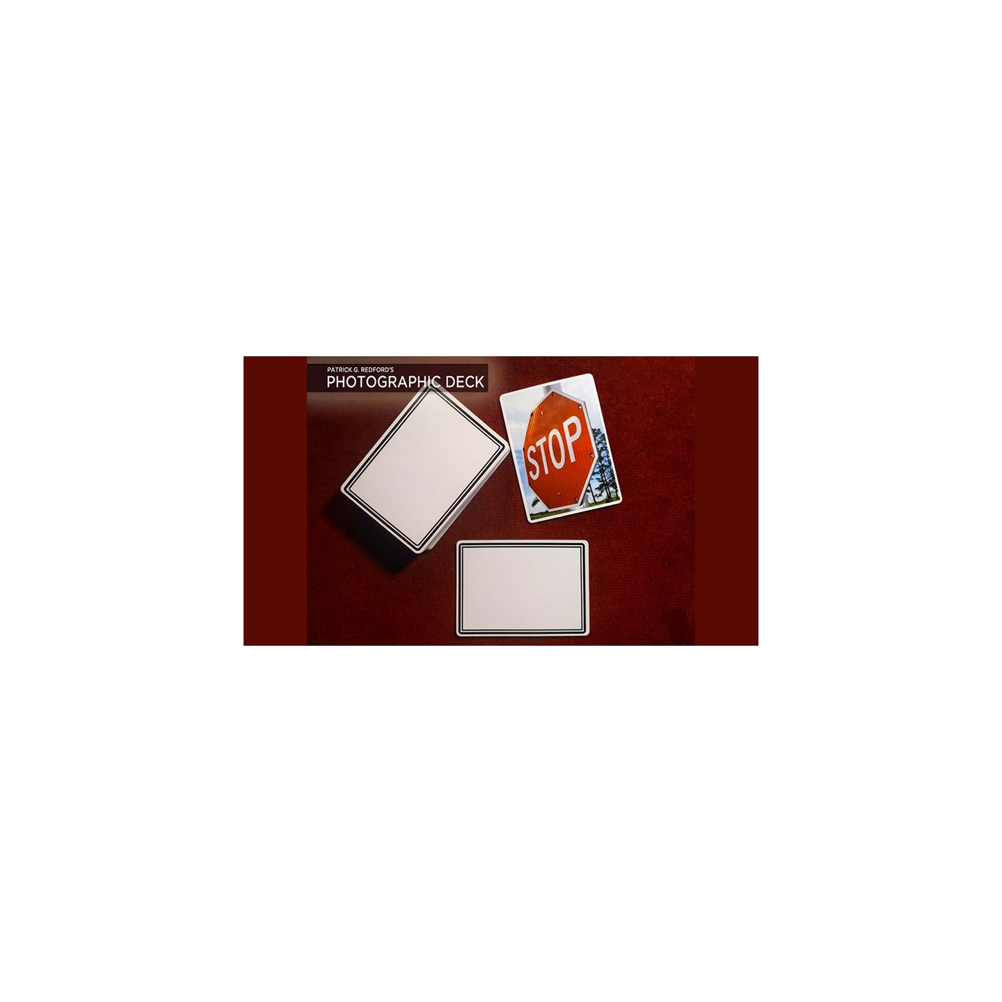 Photographic Deck Project Set (Gimmicks and Online Instructions) by Patrick Redford