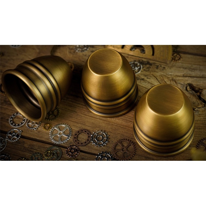 Artistic Combo Cups and Balls (Brass) by TCC