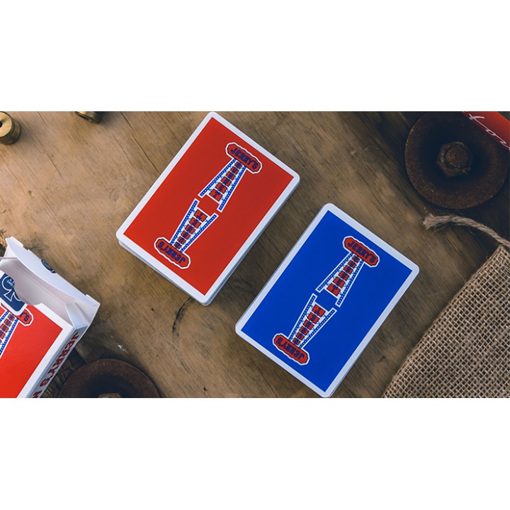 Modern Feel Jerry's Nuggets Gaff (Blue and Red) Playing Cards