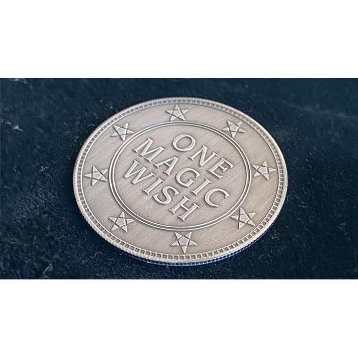 Magic Wishing Coins Antique Silver (12 Coins) by Alan Wong