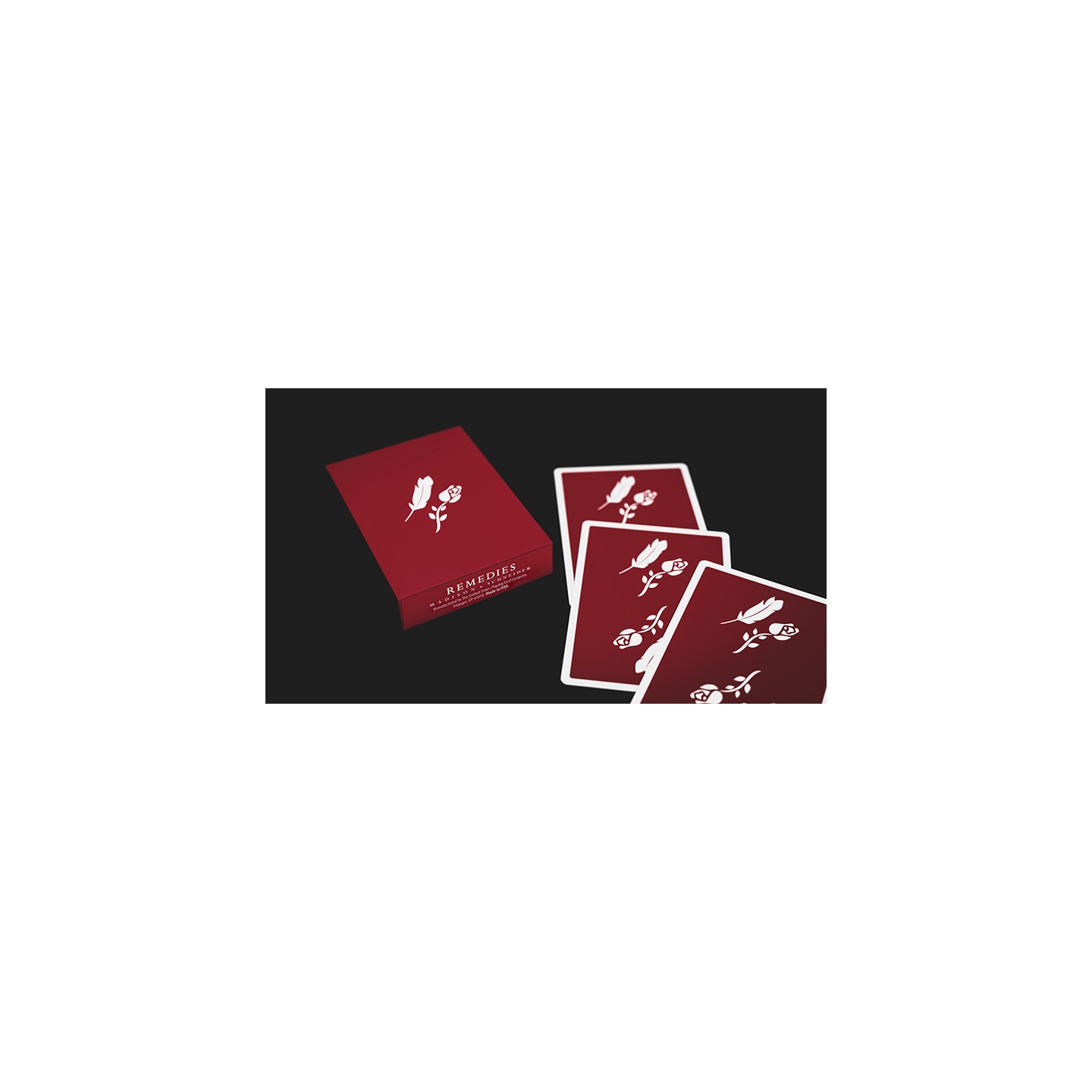 Remedies Playing Cards by Madison x Schneider