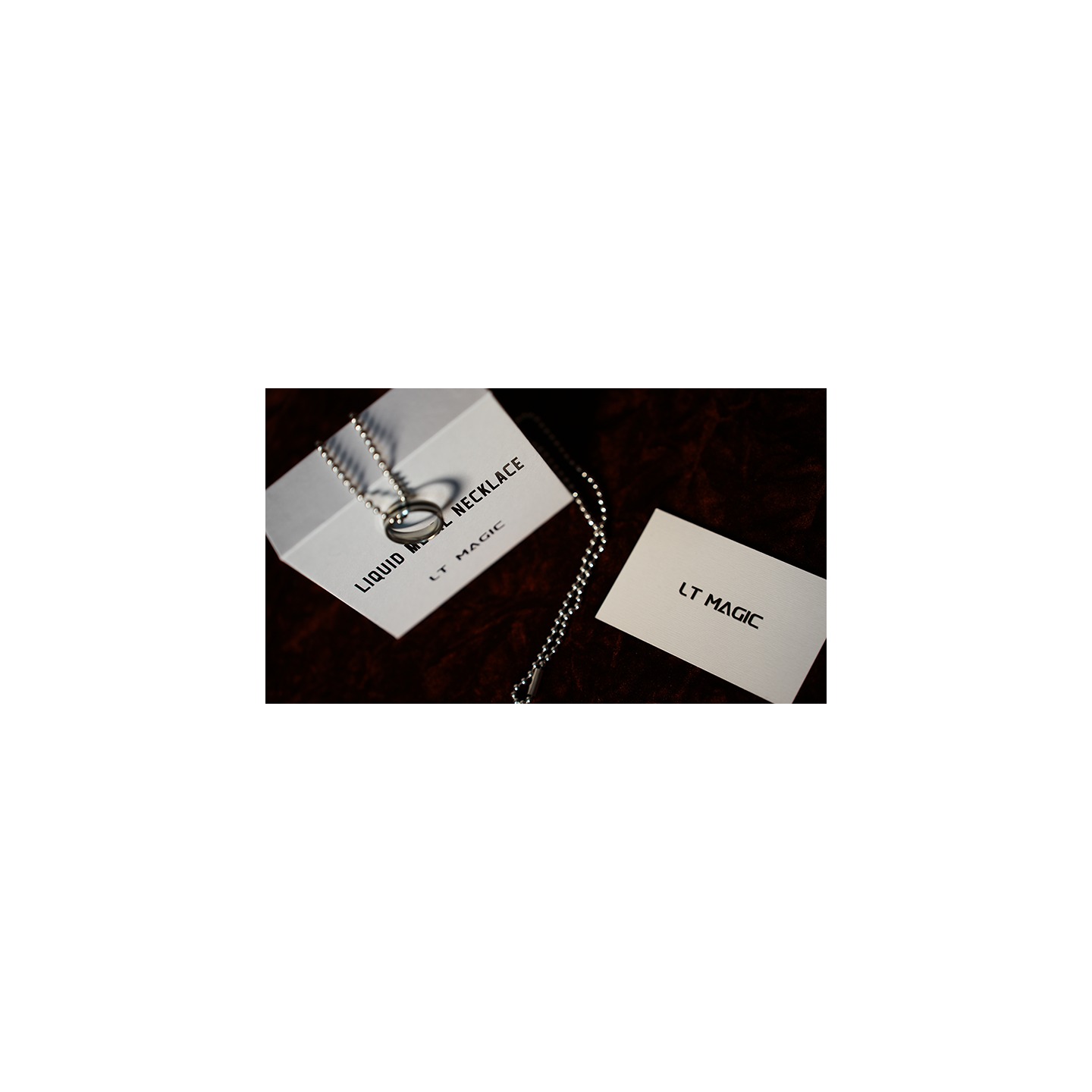 Liquid Metal Necklace by LT Magic'