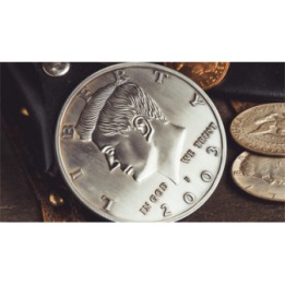 Bacon Jumbo Coin (Half Dollar) by Bacon Magic