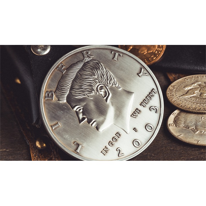 Bacon Jumbo Coin (Half Dollar) by Bacon Magic