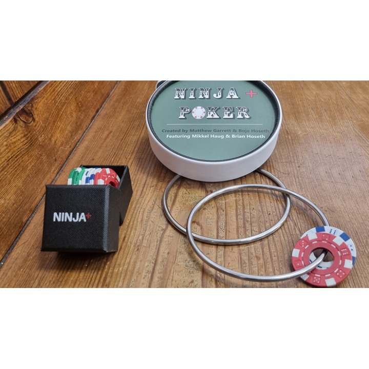 Ninja + Poker Created by Matthew Garrett & Boje Hoseth