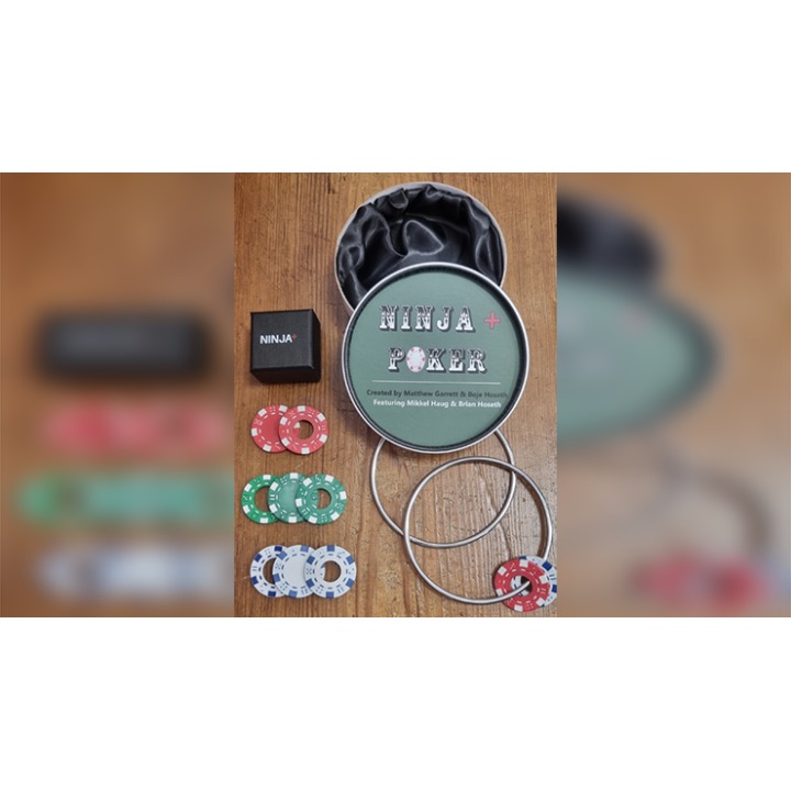 Ninja + Poker Created by Matthew Garrett & Boje Hoseth