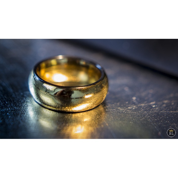 Ash and Ember Gold Curved Size 9 (2 Rings) by Zach Heath
