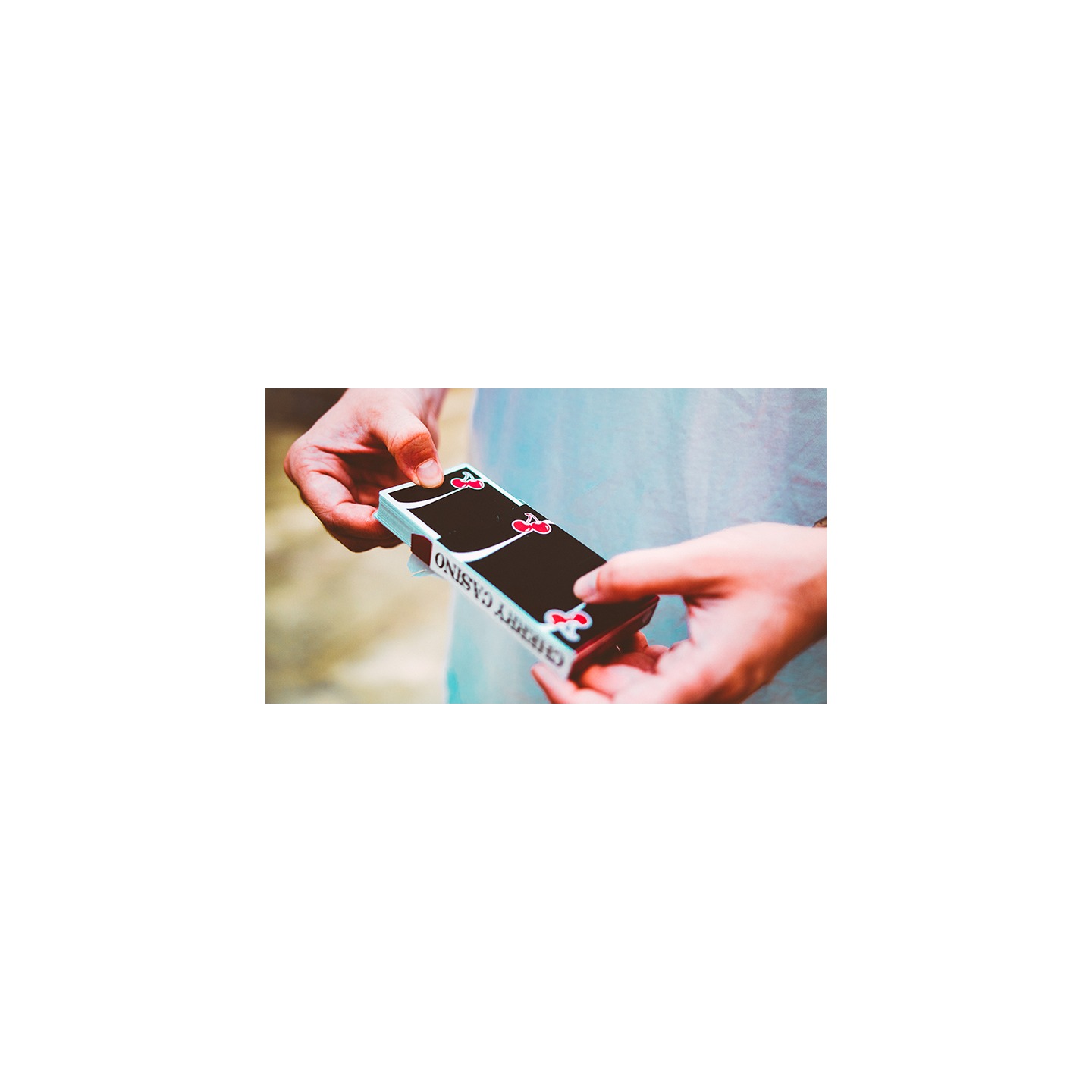 Cherry Casino (Black Hawk) Playing Cards by Pure Imagination Projects