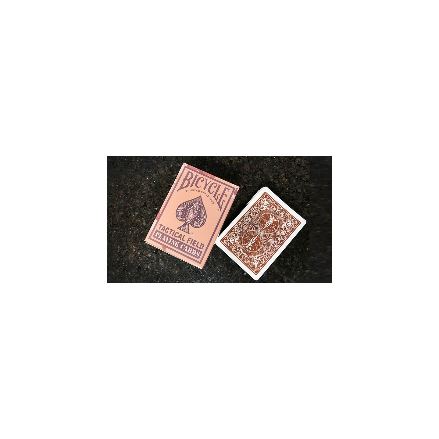 Bicycle Tactical Field Green Camo/Brown Camo (6 Decks) by US Playing Card Co