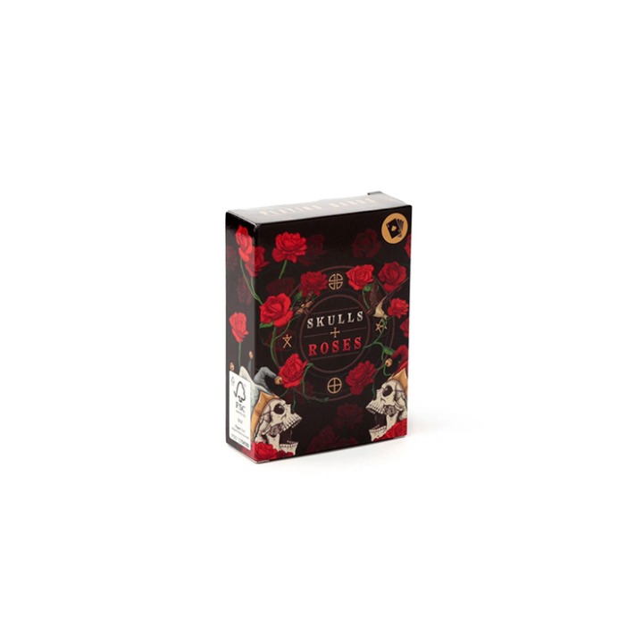 Skulls and Roses Playing cards