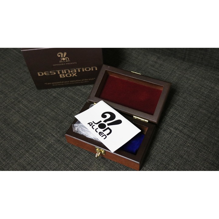 DESTINATION BOX (Gimmicks & Online Instructions) by Jon Allen