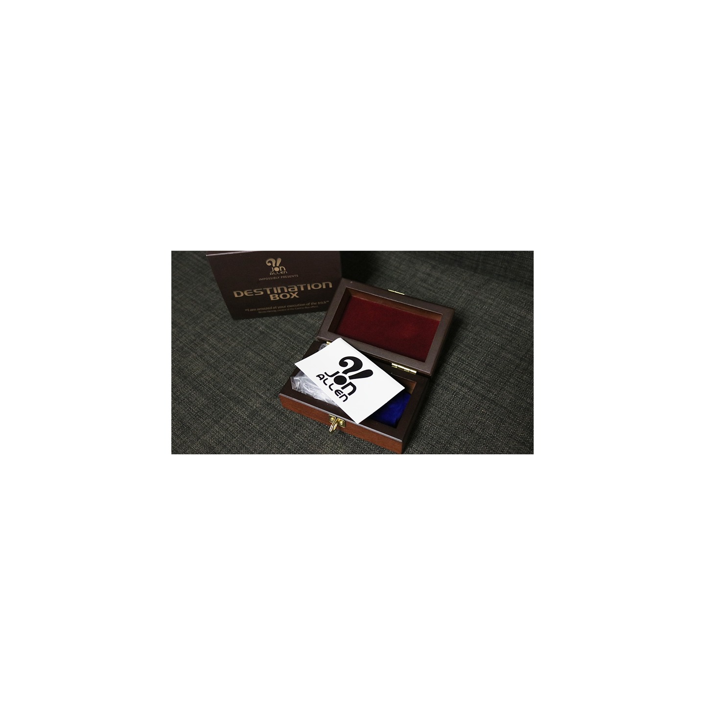 DESTINATION BOX (Gimmicks & Online Instructions) by Jon Allen