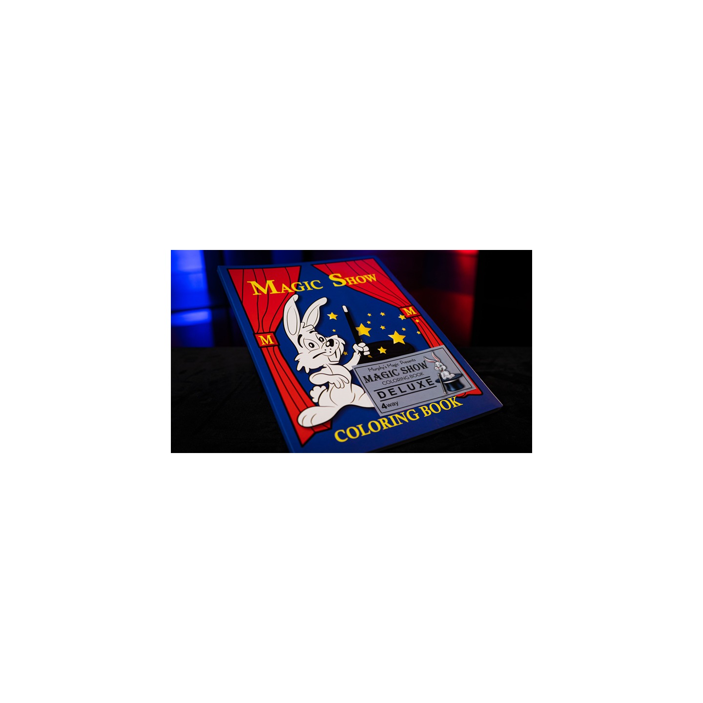 MAGIC SHOW Coloring Book DELUXE SET (4 way) by Murphy's Magic