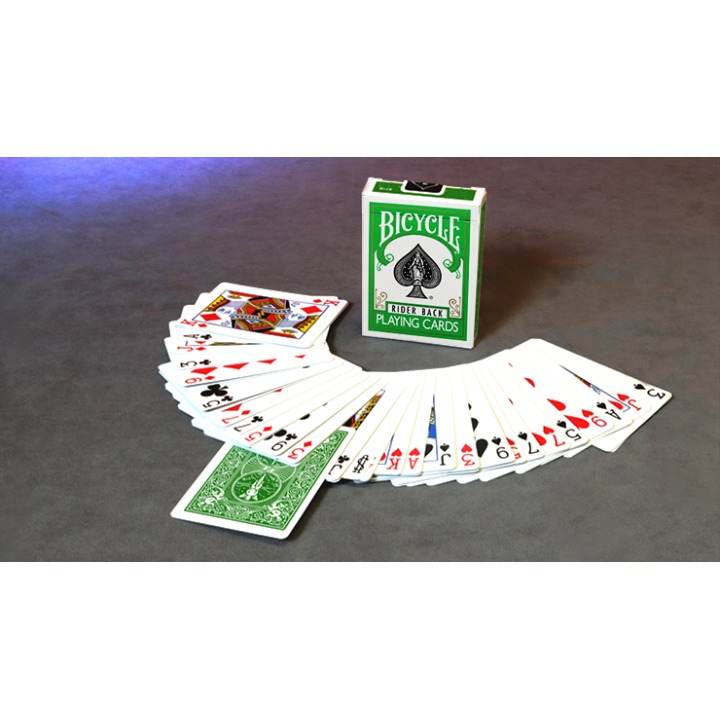 Invisible Deck Bicycle (Green)