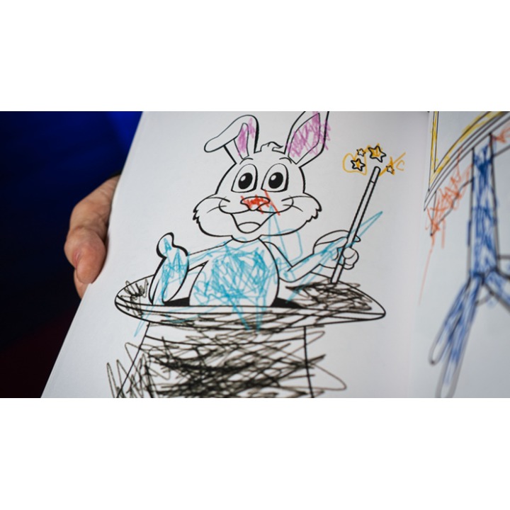 MAGIC SHOW Coloring Book DELUXE SET (4 way) by Murphy's Magic