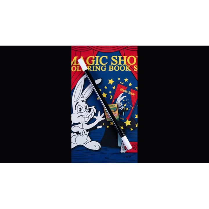 MAGIC SHOW Coloring Book DELUXE SET (4 way) by Murphy's Magic