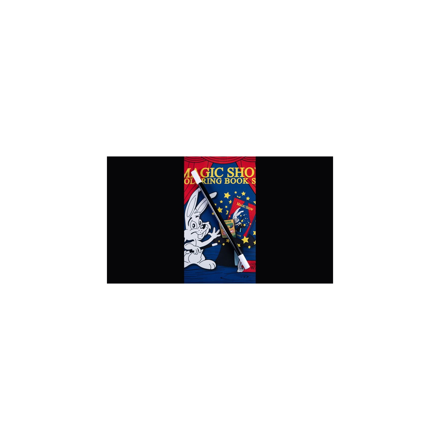 MAGIC SHOW Coloring Book DELUXE SET (4 way) by Murphy's Magic