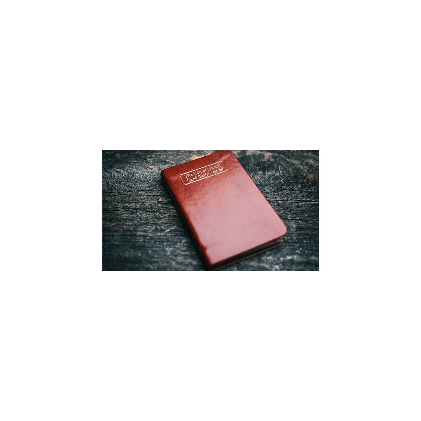 Pocket The Expert at the Card Table by Erdnase (Erdnase Bible-Chestnut Brown) - Book