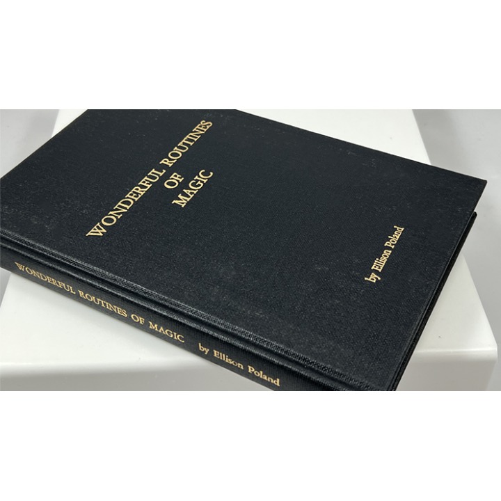 Wonderful Routines of Magic by Ellison Poland - Book