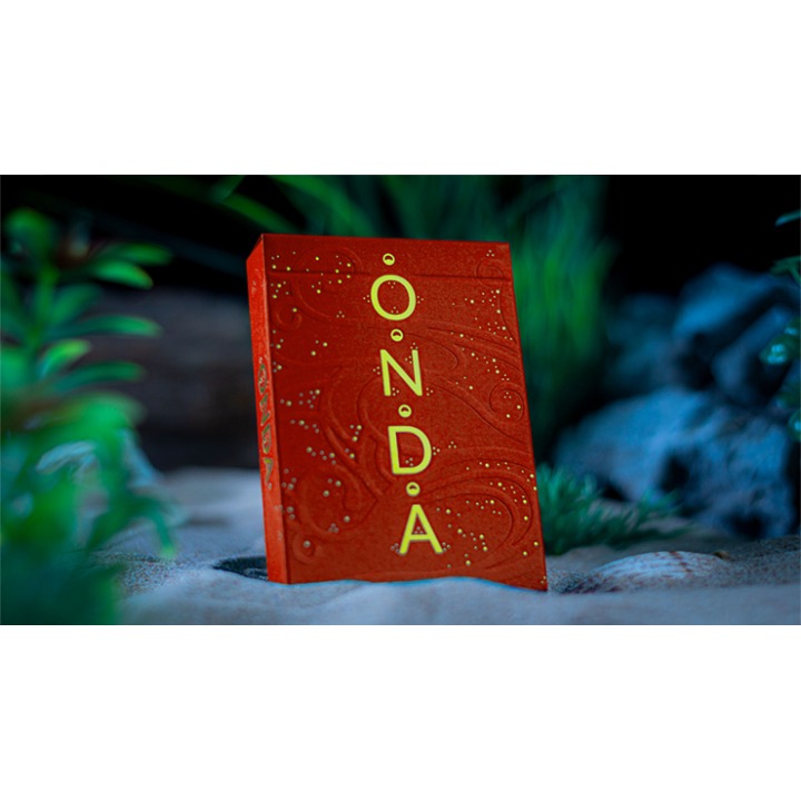 ONDA V2 (Coral) by Jocu Playing Cards