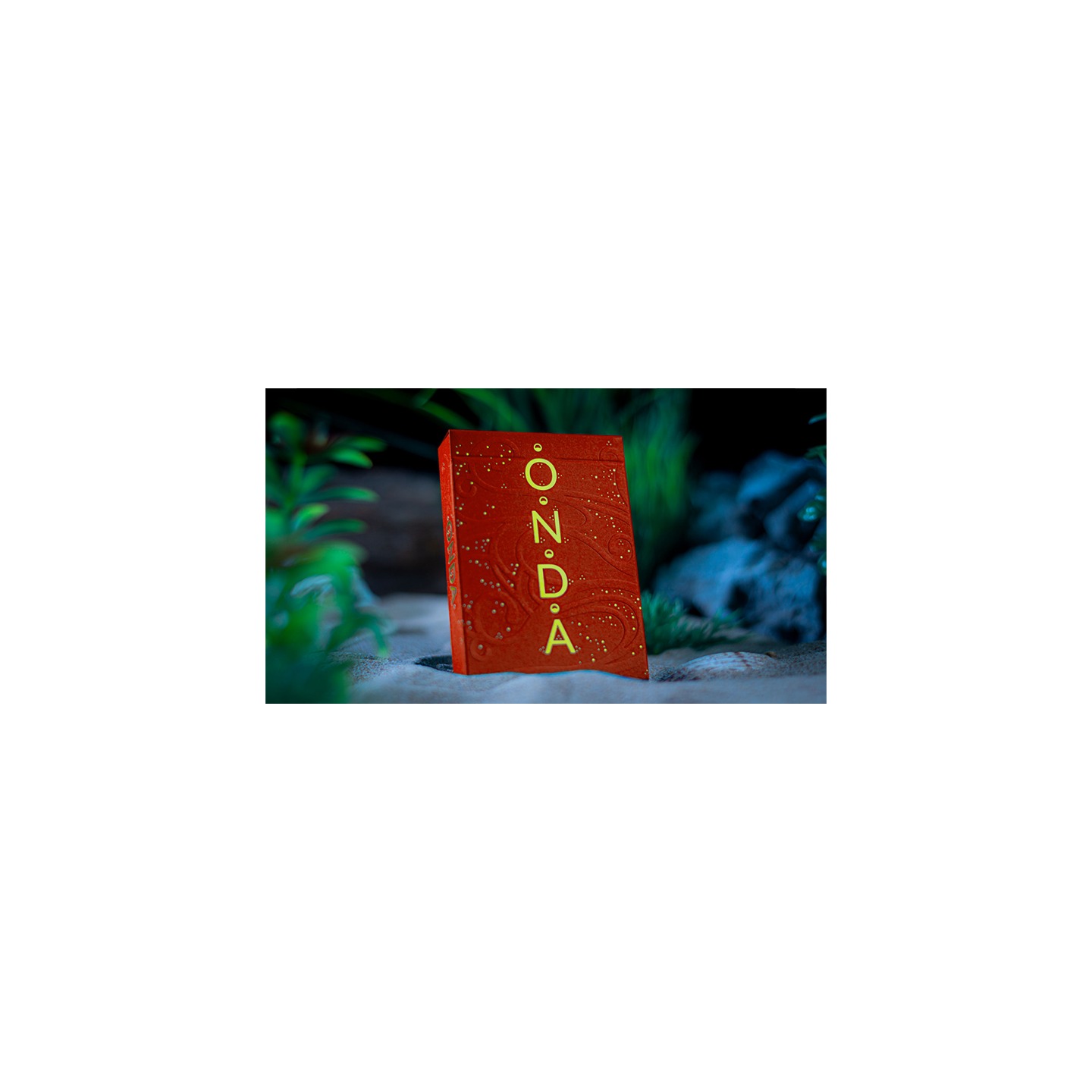 ONDA V2 (Coral) by Jocu Playing Cards