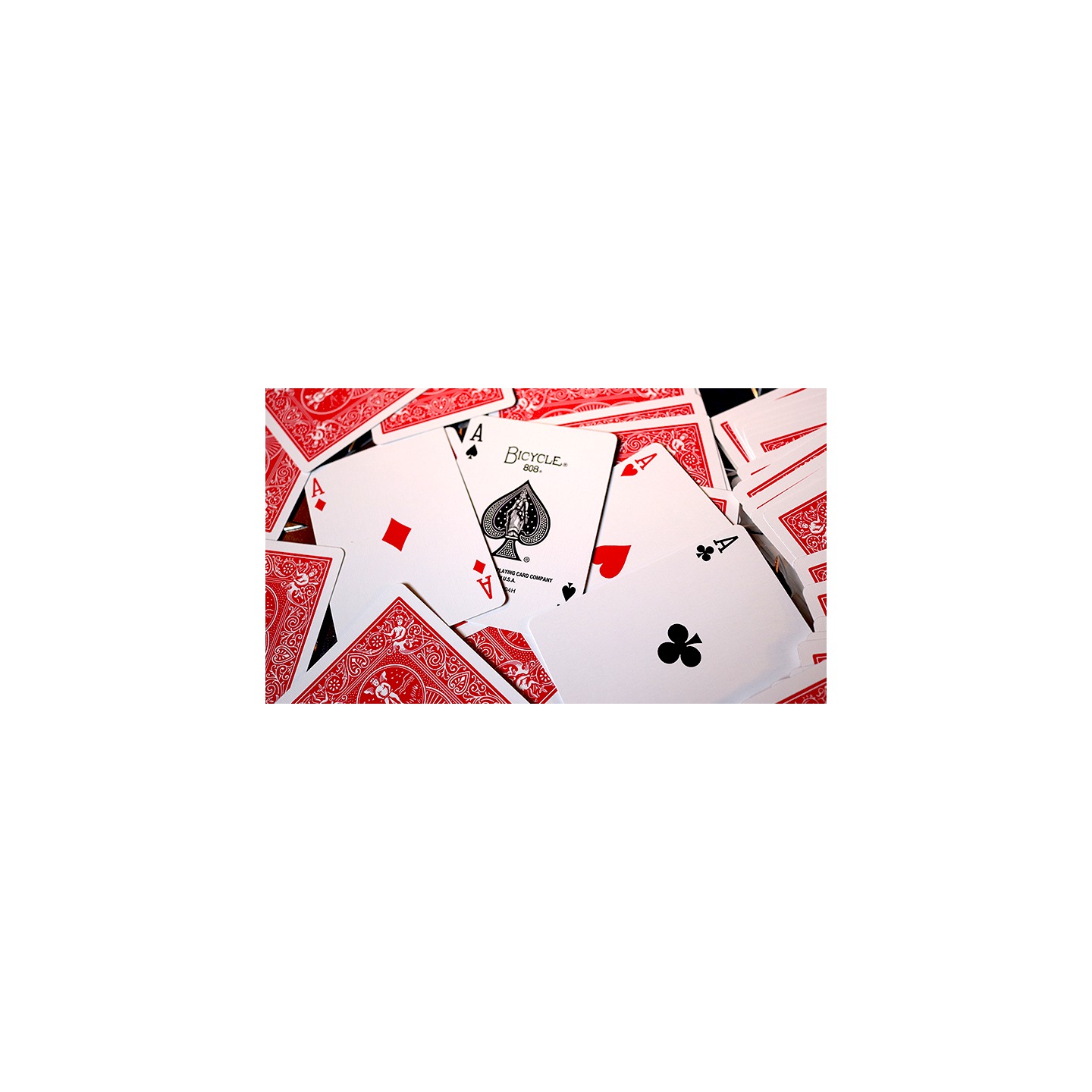 Bicycle Standard Red Poker Cards (New Box)
