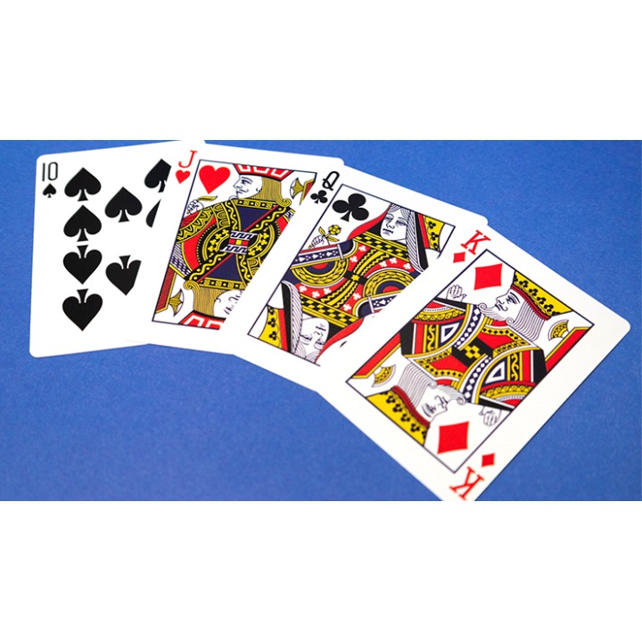 Butterfly Worker Marked V2 Playing Cards (Blue) by Ondrej Psenicka
