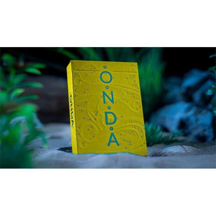 ONDA V2 (Yellow) by Jocu Playing Cards