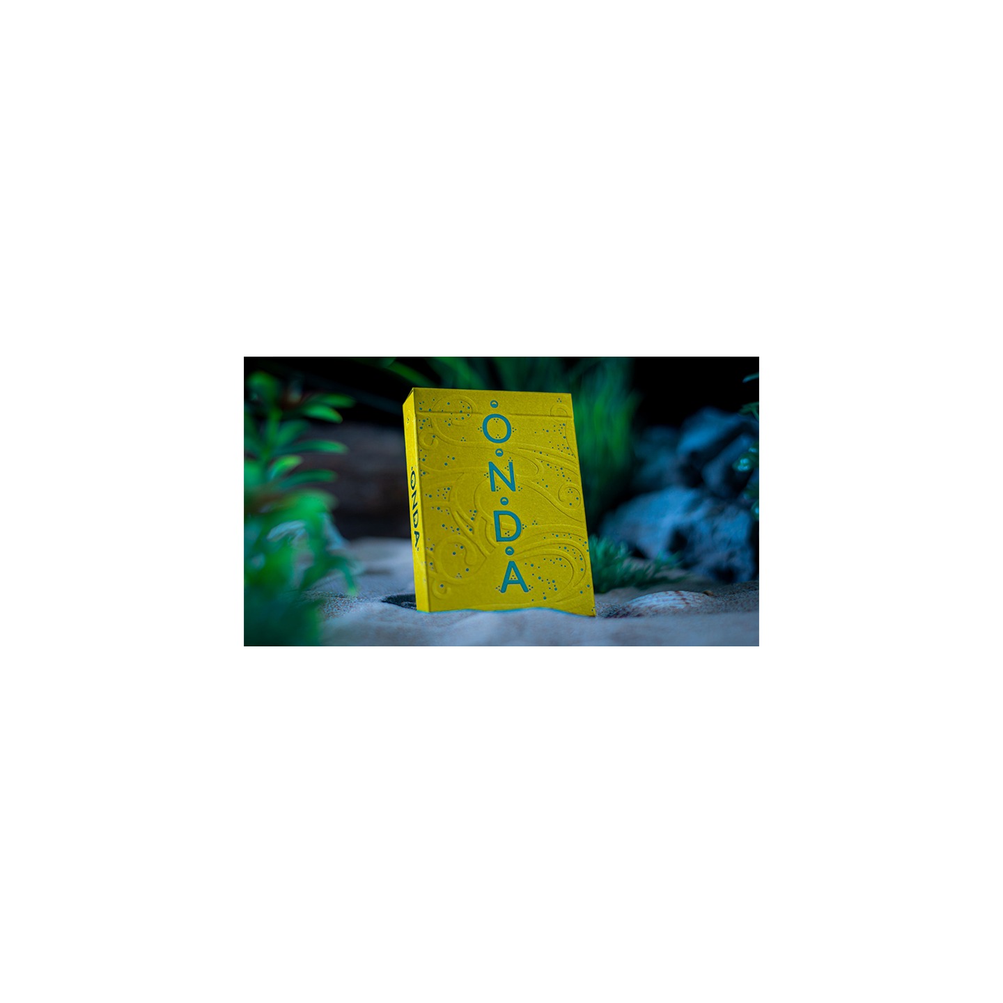 ONDA V2 (Yellow) by Jocu Playing Cards