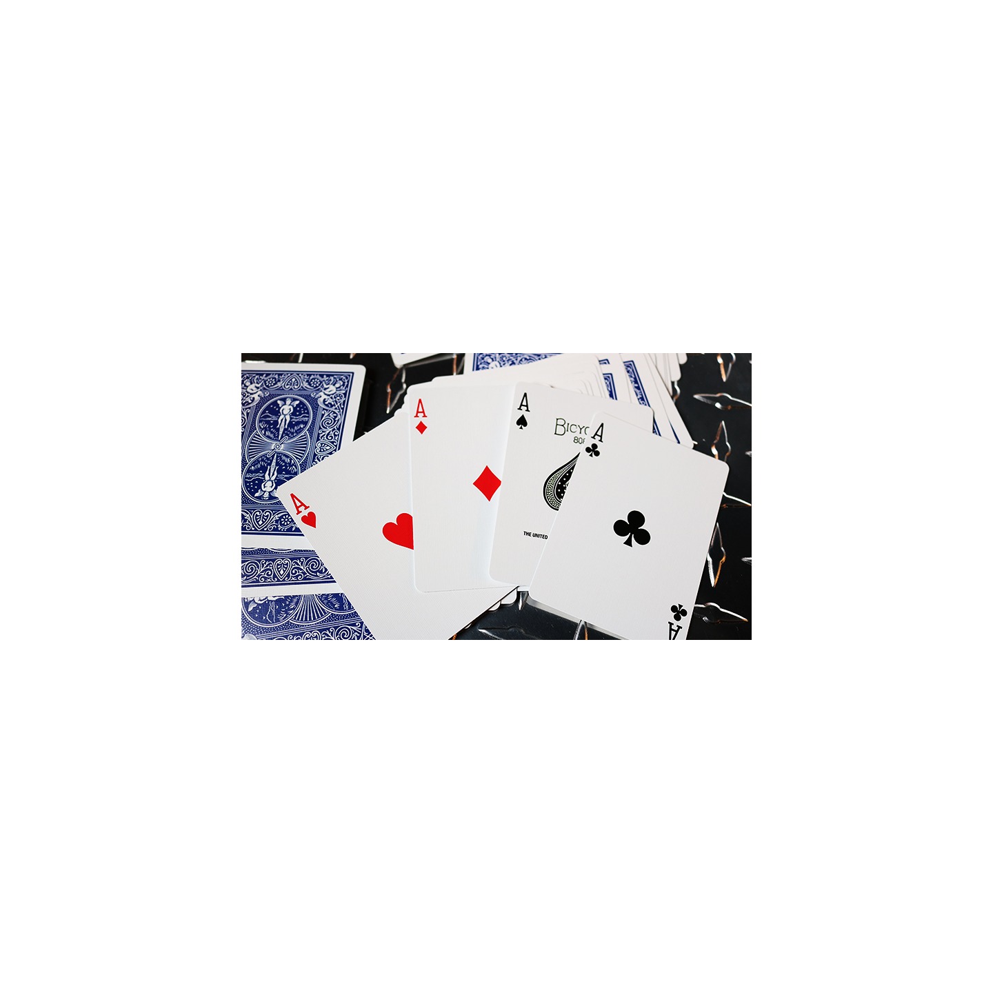 Bicycle Standard Blue Poker Cards (New Box)