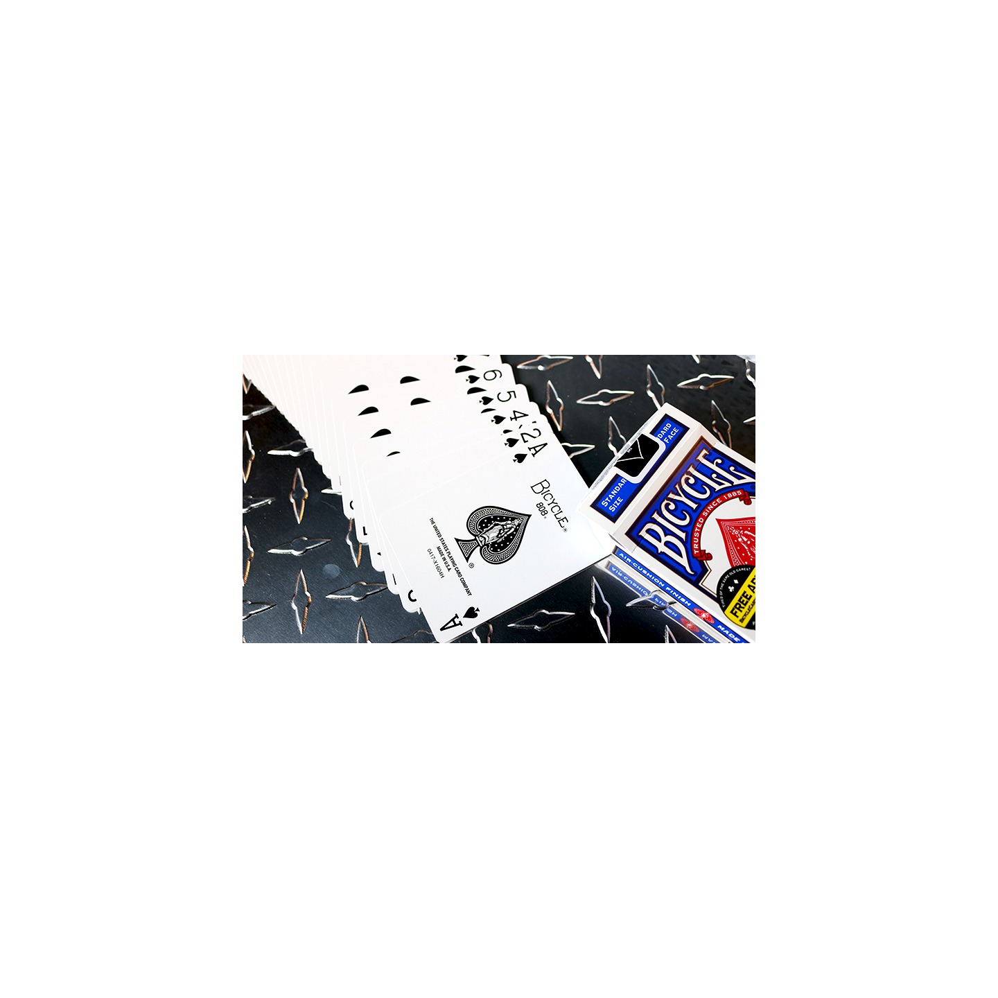 Bicycle Standard Blue Poker Cards (New Box)