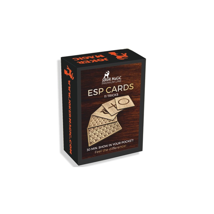 Wooden ESP Cards by Joker Magic
