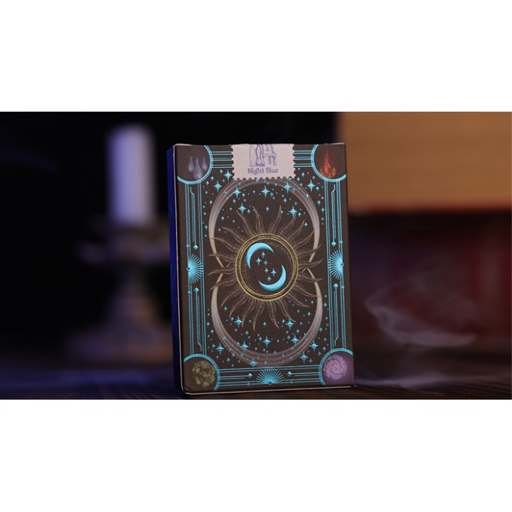 Warriors of the Stars: Zodiac Playing Cards (Night Blue) by Blue Moon Co.