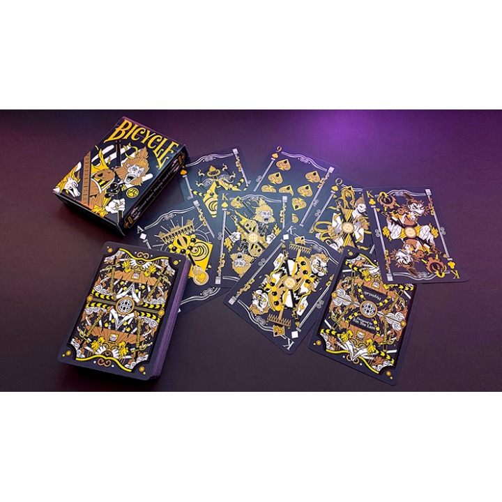 Bicycle Wukong Destruction (Grey) Playing Cards