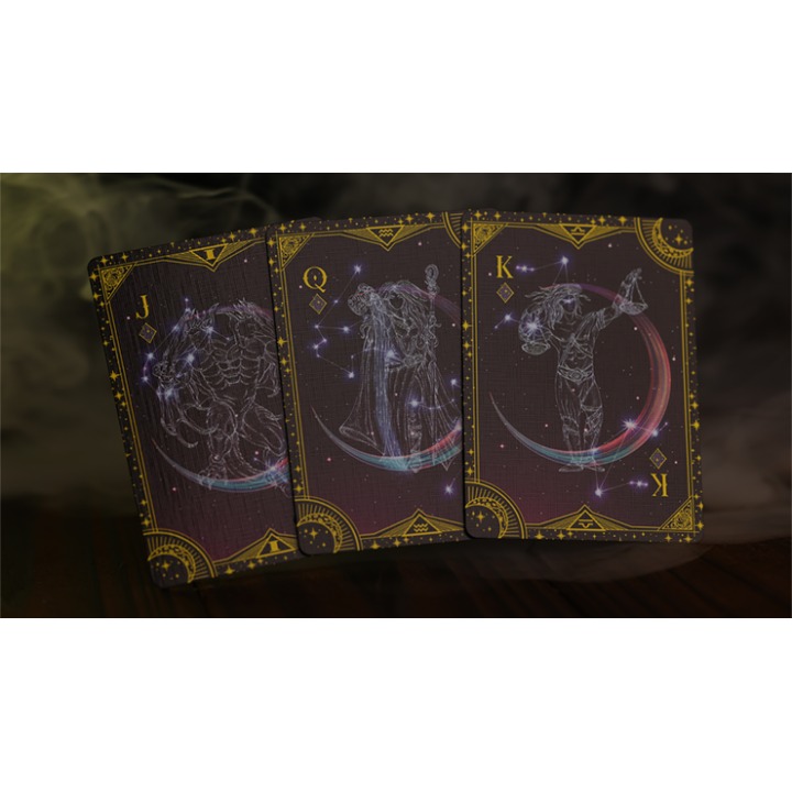 Warriors of the Stars: Zodiac Playing Cards (Morning Sun) by Blue Moon Co.