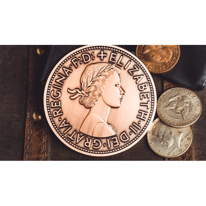 Bacon Jumbo Coin (English Penny) by Bacon Magic