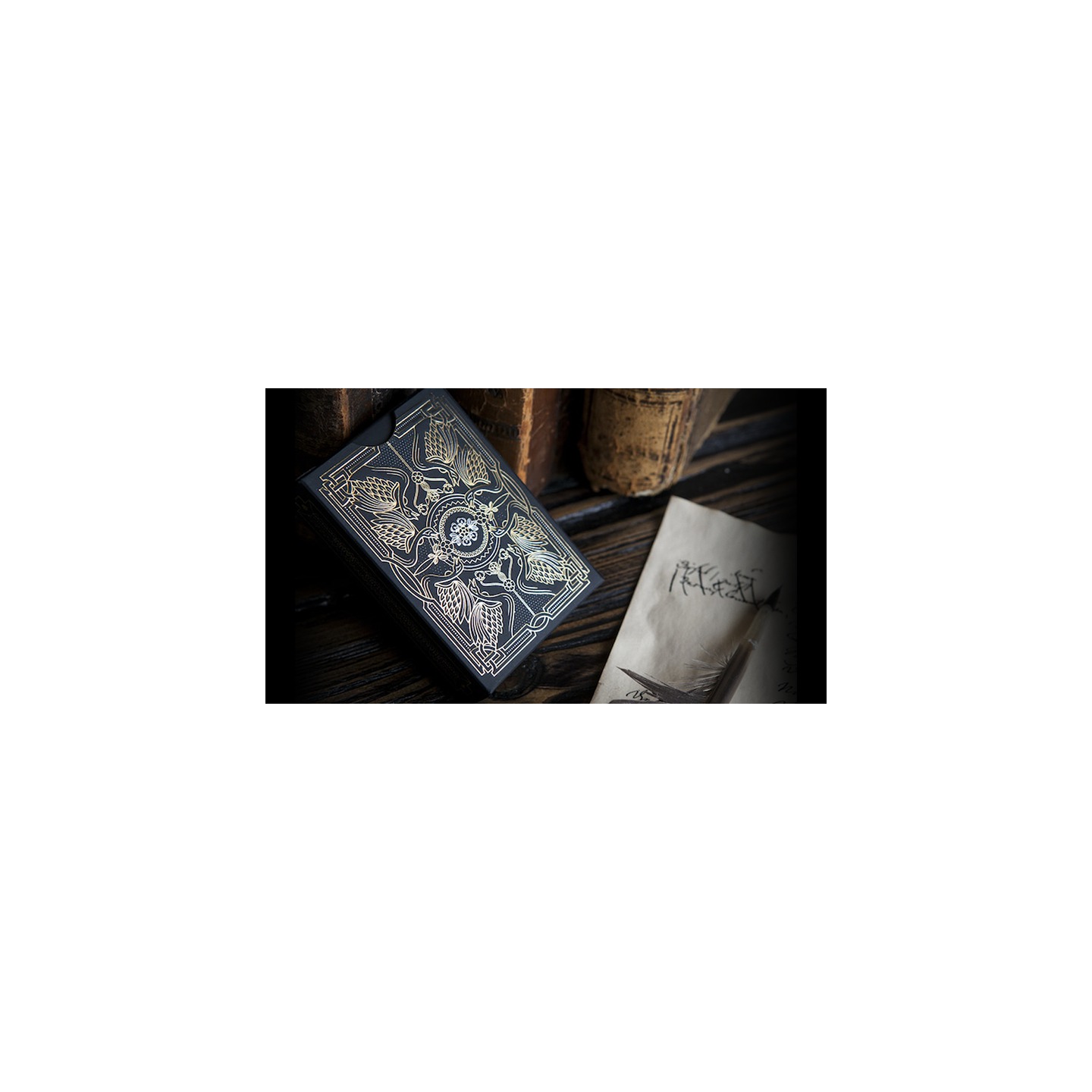 Shakespeare (Black) Playing Cards