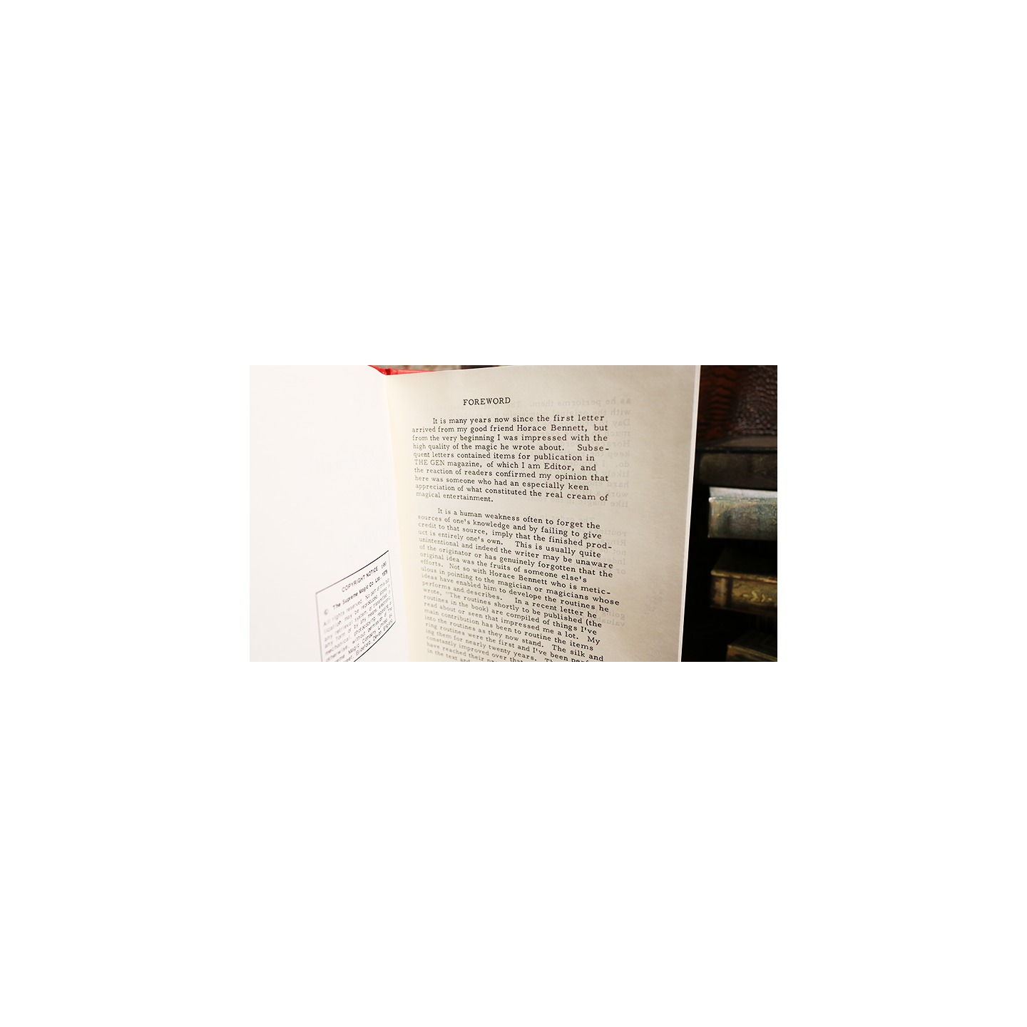 Horace Bennett's Prize Winning Magic (Limited/Out of Print) edited by Hugh Miller - Book