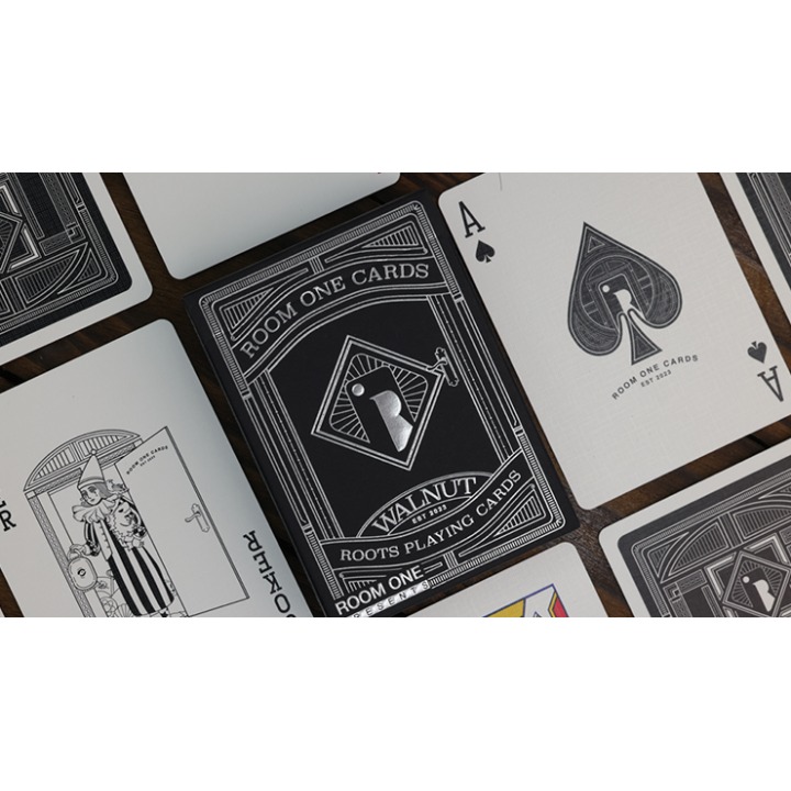 Roots Playing Cards (Walnut) by Room One