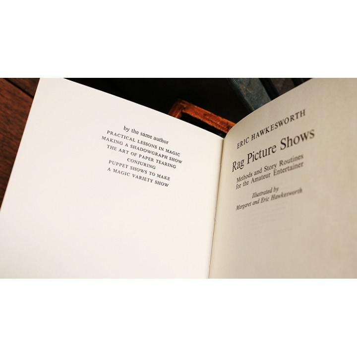 Rag Picture Shows (Limited/Out of Print) by Eric Hawkesworth - Book