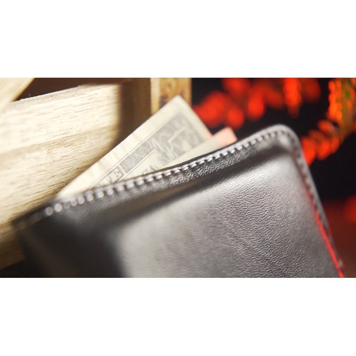 Easy Money Black Wallet (Gimmick and Online Instructions) by Spencer Kennard