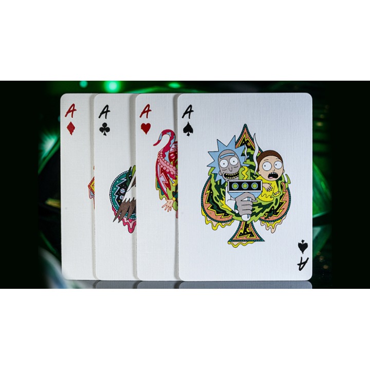 Rick & Morty Playing Cards by theory11