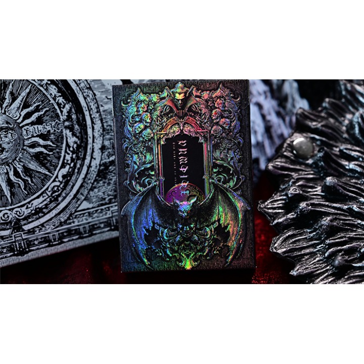 Trinity of Night - Vampire HOLO Playing Cards by Evokad