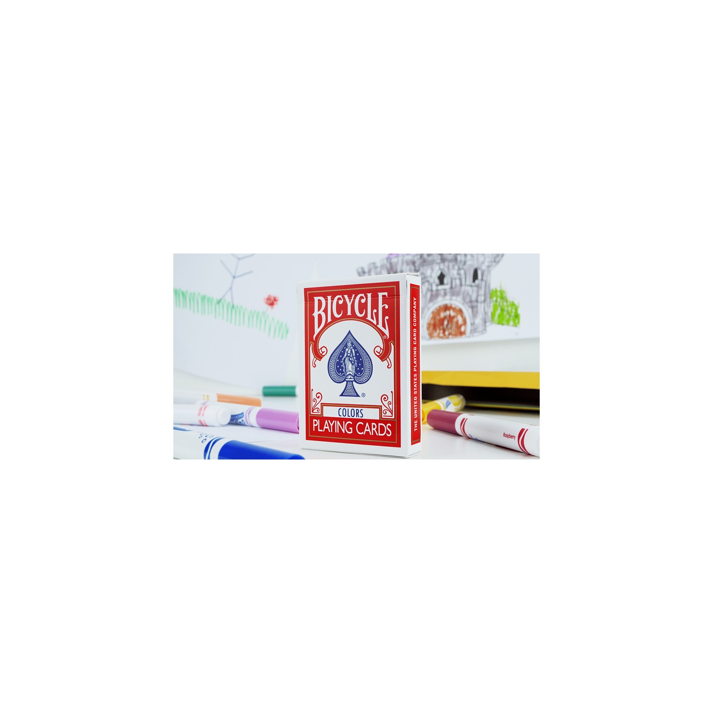 Bicycle Colors by Jordan Victoria (Red deck + 11 routines)
