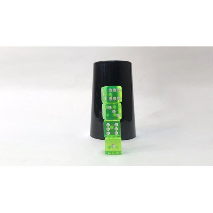 Dice Stacking Cup Pro (Gimmicks and Online Instructions) by Bazar de Magia