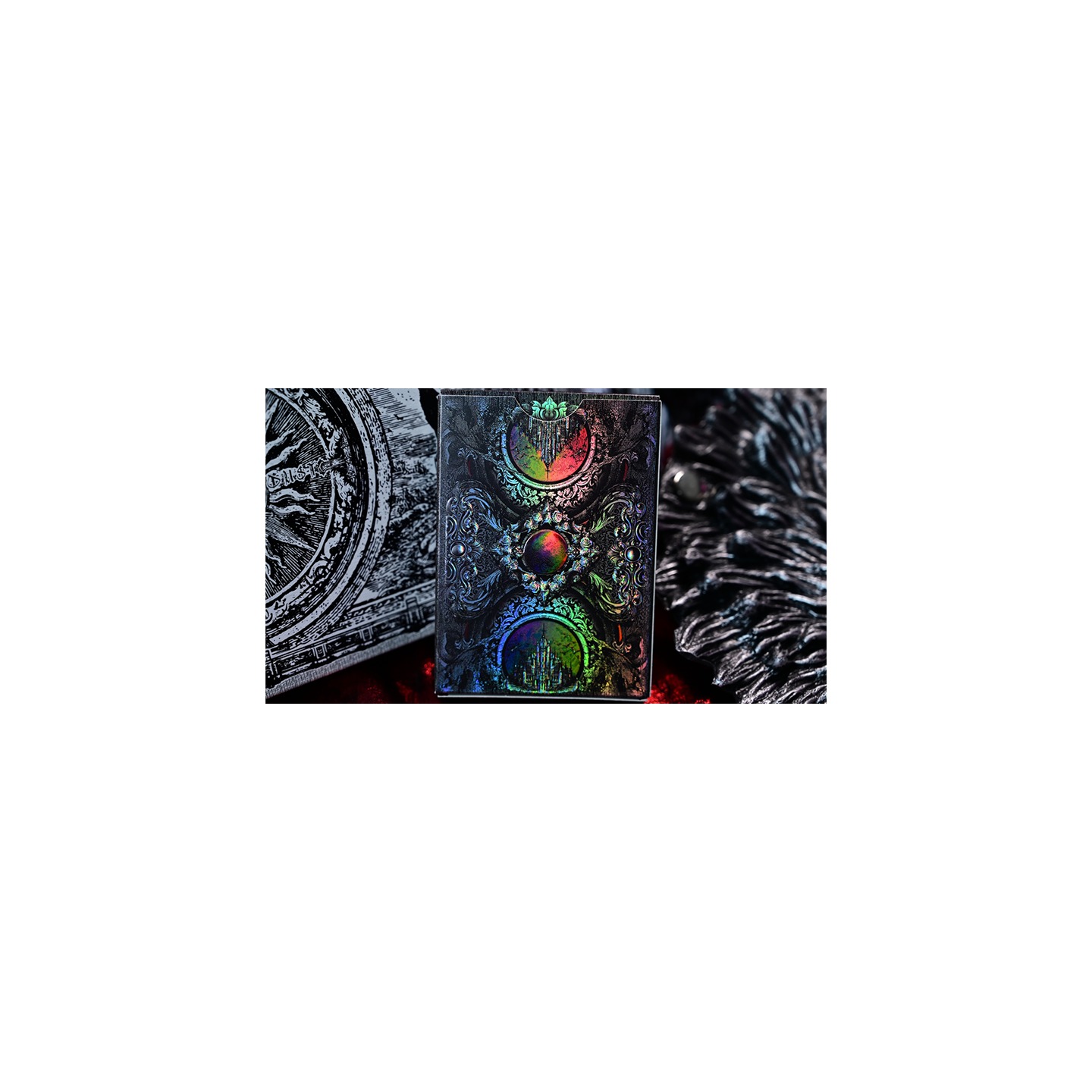 Trinity of Night - Vampire HOLO Playing Cards by Evokad
