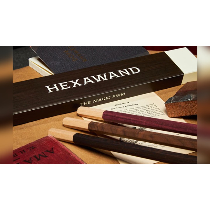 Hexawand Walnut (Brown) Wood by The Magic Firm