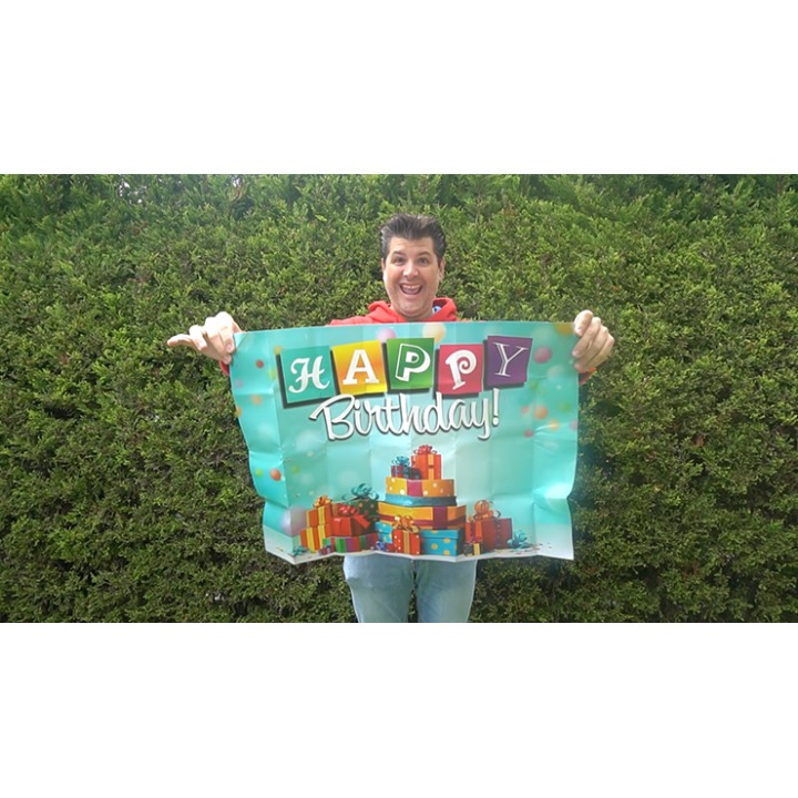 FLASHY BANNER (HAPPY BIRTHDAY) by George Iglesias & Twister Magic