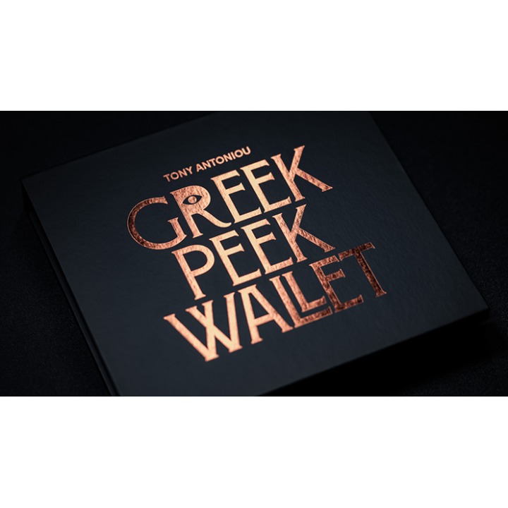 Greek Peek Wallet by Tony Antoniou