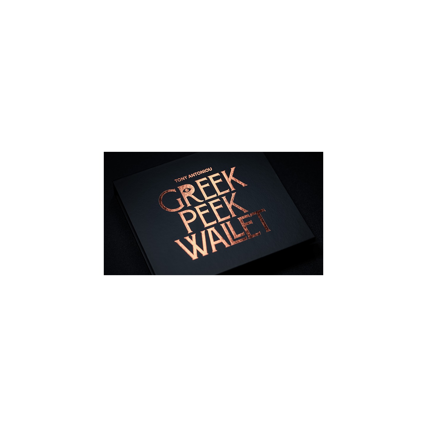 Greek Peek Wallet by Tony Antoniou